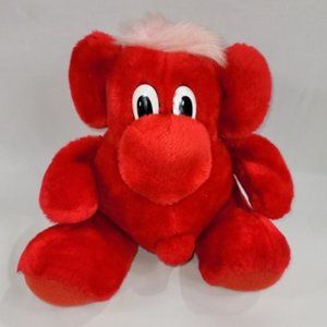 Kodak Kolorkins 1989 Vintage 10" Plush Red Kosmic